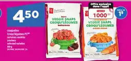 Maxi CRAQUELINS CROQU'LÉGUMES PC | CRACKERS, 180 G offer