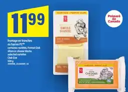 Maxi FROMAGE EN TRANCHES OU BARRES PC | SLICES OR CHEESE BLOCKS, 500 G offer