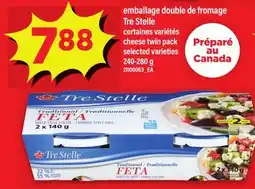 Maxi EMBALLAGE DOUBLE DE FROMAGE TRE STELLE | CHEESE TWIN PACK, 240-280 G offer