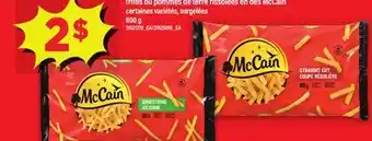 Maxi FRITES OU POMMES DE TERRE RISSOLÉES EN DÉS MCCAIN, 800 g offer