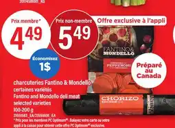 Maxi CHARCUTERIES FANTINO & MONDELLO | FANTINO AND MONDELLO DELI MEAT, 100-200 G offer