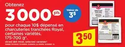 Maxi CHARCUTERIES TRANCHÉES ROYAL | SLICED DELI MEAT, 175-700 g offer