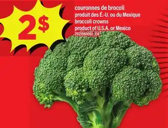 Maxi COURONNES DE BROCOLI | BROCCOLI CROWNS offer