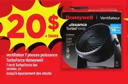Maxi VENTILATEUR 7 POUCES PUISSANCE TURBOFORCE HONEYWELL | 7 INCH TURBOFORCE FAN offer