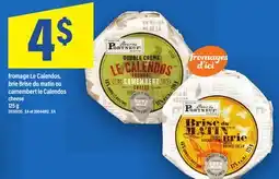 Maxi FROMAGE LE CALENDOS, BRIE BRISE DU MATIN OU CAMEMBERT LE CALENDOS | CHEESE, 125 G offer