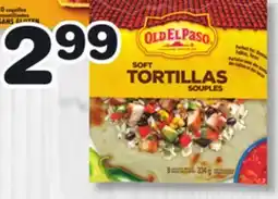 Marches Tradition OLD EL PASO (125 à 334 g) OLD EL PASO (250 mL) TORTILLA, TACO SHELLS OR PICKLED JALAPENO PEPPERS offer