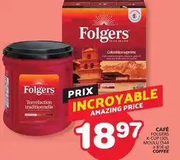 Marches Tradition FOLGERS FOLGERS K-CUP COFFEE offer