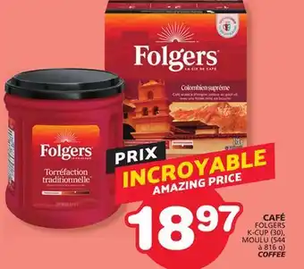 Marches Tradition FOLGERS FOLGERS K-CUP COFFEE offer