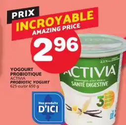 Marches Tradition ACTIVIA PROBIOTIC YOGURT offer