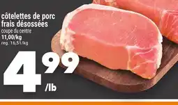 Marche Ami CÔTELETTES DE PORC FRAIS DÉSOSSÉES offer
