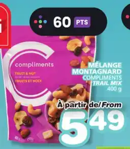 Marches Tradition COMPLIMENTS TRAIL MIX offer