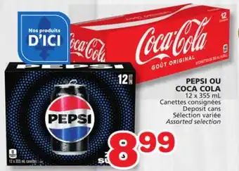 Marches Tradition PEPSI OR COCA COLA offer