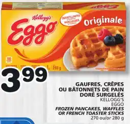 Marches Tradition KELLOGG'S EGGO FROZEN PANCAKES, WAFFLES OR FRENCH TOASTER STICKS offer
