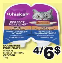 Marches Tradition WHISKAS PERFECT PORTIONS PERFECT PORTIONS CAT FOOD offer