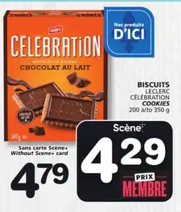 Marches Tradition LECLERC CÉLÉBRATION COOKIES offer