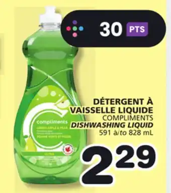 Marches Tradition COMPLIMENTS DISHWASHING offer