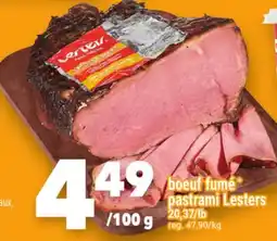 Marche Ami BOEUF FUMÉ PASTRAMI LESTERS offer