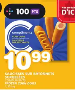 Marches Tradition COMPLIMENTS FROZEN CORN DOGS offer