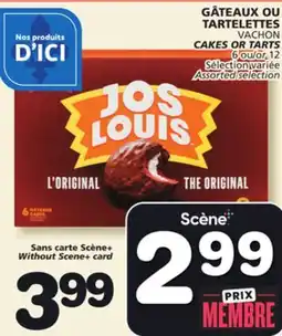 Marches Tradition VACHON CAKES OR TARTS offer