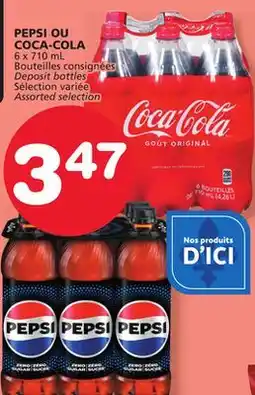 Marches Tradition PEPSI or COCA-COLA offer