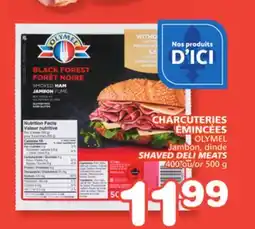 Marches Tradition OLYMEL SHAVED DELI MEATS offer