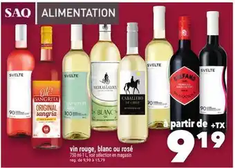 Marche Ami Vin Rouge, Blanc Ou Rosé offer