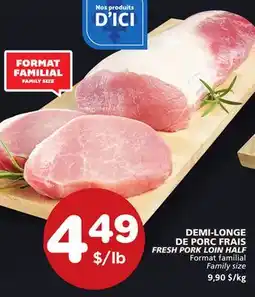 Marches Tradition FRESH PORK LOIN HALF offer