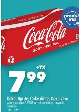 Marche Ami COKE, SPRITE, COKE DIÈTE, COKE ZERO offer