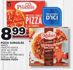 Marches Tradition MIKES (720 to 871 g) OR MR PRETZELS (630 or 660 g) FROZEN PIZZA offer