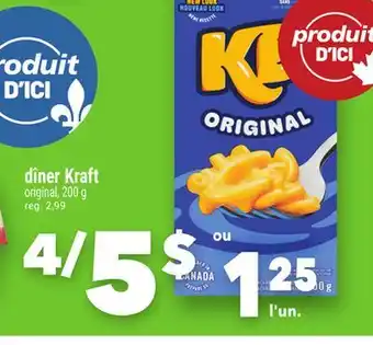 Marche Ami dîner Kraft offer