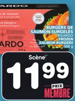 Marches Tradition RICARDO FROZEN SALMON BURGERS offer