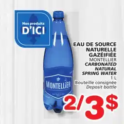 Marches Tradition MONTELLIER CARBONATED NATURAL SPRING WATER offer