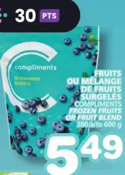 Marches Tradition COMPLIMENTS FROZEN FRUITS FROZEN FRUITS OR FRUIT BLEND offer