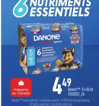 Provigo DANINO , 6 X 93 ML offer
