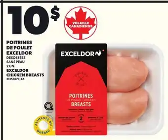Provigo EXCELDOR CHICKEN BREASTS, 2 UN offer