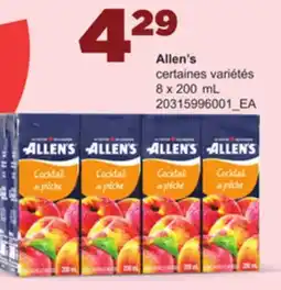 Provigo ALLEN'S, 8 x 200 mL offer