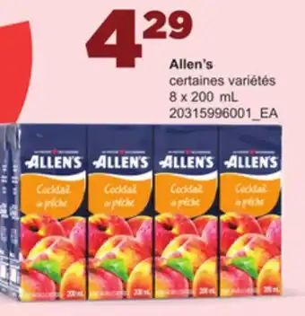 Provigo ALLEN'S, 8 x 200 mL offer