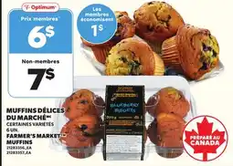 Provigo FARMER'S MARKET MUFFINS, 6 UN offer