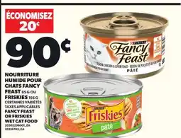 Provigo FANCY FEAST OR FRISKIES WET CAT FOOD offer