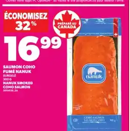 Provigo NANUK SMOKED COHO SALMON, 300 G offer