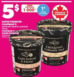 Provigo CHAPMAN'S SUPER PREMIUM, 500 ML offer