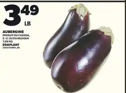 Provigo EGGPLANT offer