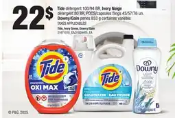 Provigo TIDE, IVORY SNOW, DOWNY/GAIN offer