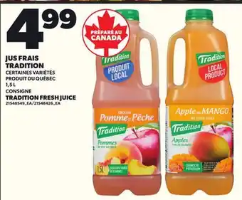 Provigo TRADITION FRESH JUICE, 1.5 L offer