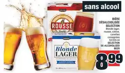 Super C BIÈRE DÉSALCOOLISÉE SELECTION │ SELECTION DE-ALCOHOLIZED BEER offer