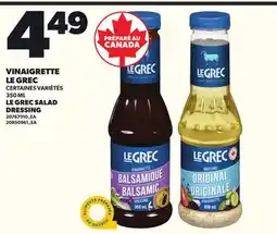 Provigo LE GREC SALAD DRESSING, 350 ML offer