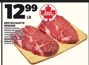 Provigo BONELESS BLADE STEAK offer