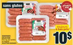 Super C SAUCISSES SELECTION | SELECTION SAUSAGES offer