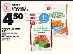 Provigo PC VEGGIE SNAPS offer
