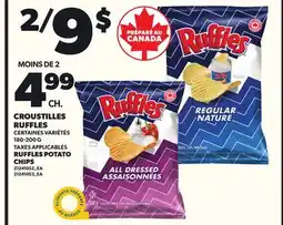 Provigo RUFFLES POTATO CHIPS, 180-200 G offer